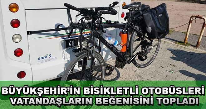  Büyükşehir’in Bisikletli Otobüsleri Vatandaşların Beğenisini Topladı