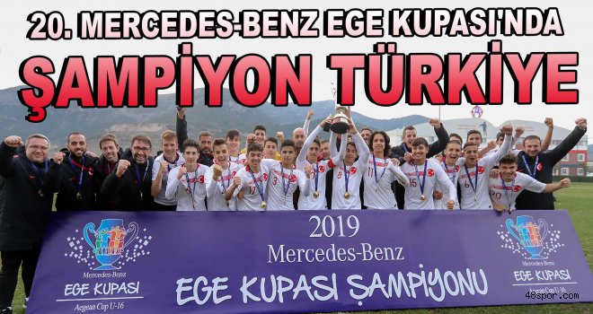 20. Mercedes-Benz Ege Kupası'nda şampiyon Türkiye
