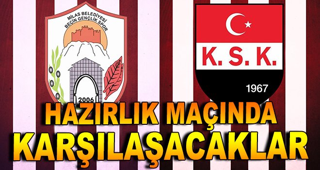 Beçin Gençlikspor ile Karaovaspor hazırlık maçı yapacak