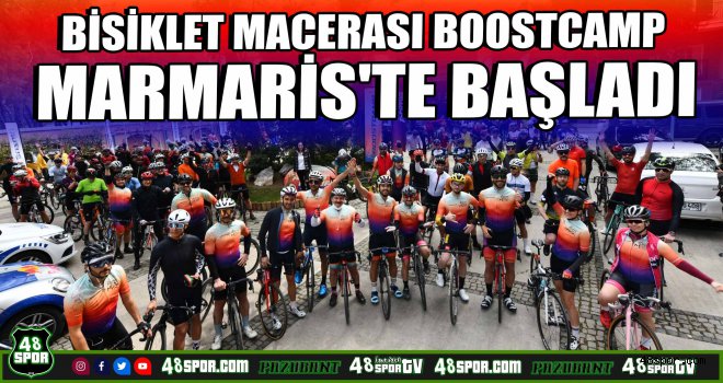 Bisiklet Macerası Boostcamp Marmaris'te başladı