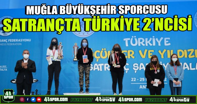Büyükşehir sporcusu Satrançta Türkiye 2’ncisi 