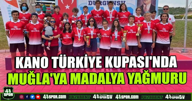 Kano Türkiye Kupası'nda Muğla'ya madalya yağmuru