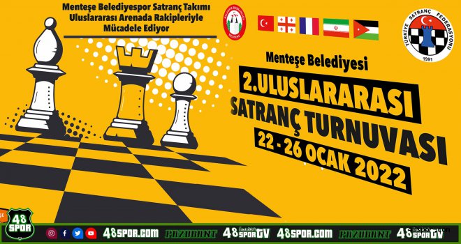 Menteşe 2. Uluslararası Satranç Turnuvası başlıyor
