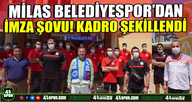 Milas Belediyespor Voleybol Takımı'nda imzalar atıldı