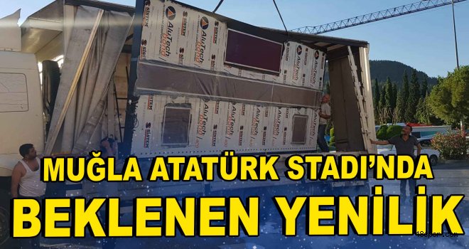 Muğla Atatürk Stadı'nda beklenen yenilik