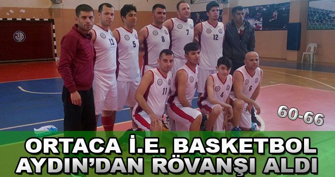 Ortaca İ.E. Basketbol Aydın'dan Galibiyet İle Döndü