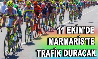 11 Ekim'de Marmaris'te trafik duracak!