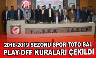 2018-2019 Sezonu Spor Toto BAL play-off kuraları çekildi