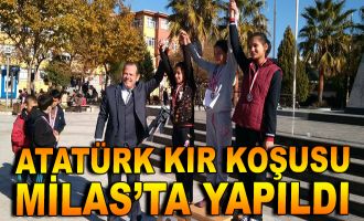 Atatürk Kır Koşusu Milas'ta Yapıldı