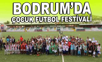 Bodrum'da Çocuk Futbol Festivali yapıldı