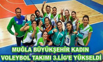 Büyükşehir’in Kadın Voleybol Takımı 3. Lig’e Yükseldi
