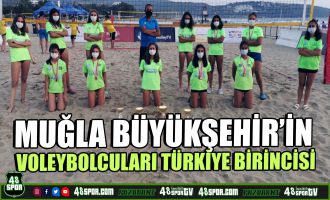 Büyükşehir’in voleybolcuları Türkiye birincisi