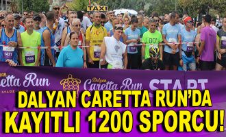 Dalyan Caretta Run'da kayıtlı 1200 sporcu!