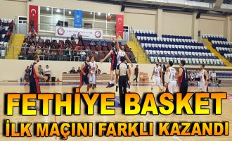 Fethiye Basket ilk Maçını Farklı Kazandı
