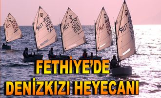 Fethiye'de Denizkızı heyecanı