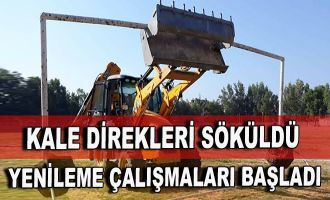 Yenileme çalışmaları başladı