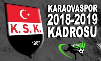 Karaovaspor 2018-2019 kadrosu
