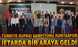 Konyaspor'dan Geleneksel İftar Programı