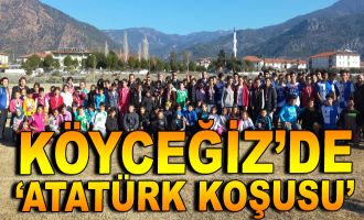 Köyceğiz'de ''Atatürk Koşusu'' Yapıldı