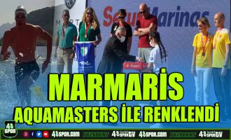Marmaris Aquamasters ile renklendi 