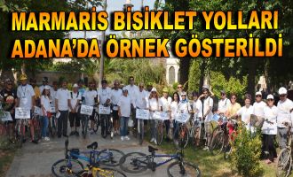 Marmaris Bisiklet Yolları Adana'da örnek gösterildi