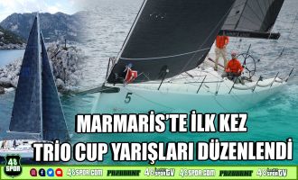 Marmaris’te ilk kez Trio Cup yarışları düzenlendi