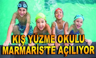 Marmaris'te Kış Yüzme Okulu Açılıyor