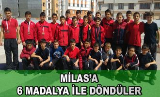 Milas'a 6 Madalya İle Döndüler