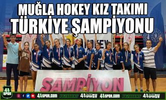 Muğla Hokey Kız Takımı Türkiye Şampiyonu 