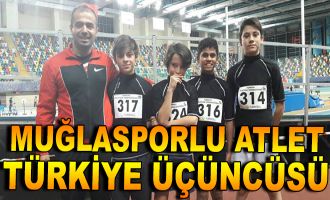 Muğlasporlu Atlet Türkiye Üçüncüsü