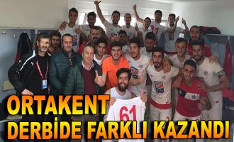 Ortakent, derbide farklı kazandı