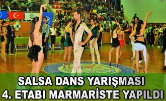 Salsa Dans Yarışması 4.Etabı Marmaris’te Yapıldı