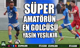 Süper Amatör'ün en golcüsü Yasin Yeşilkır