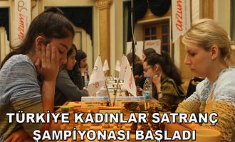 Türkiye Kadınlar Satranç Şampiyonası Başladı
