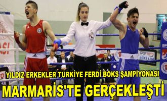Yıldız Erkekler Türkiye Ferdi Boks Şampiyonası Marmaris'te gerçekleşti