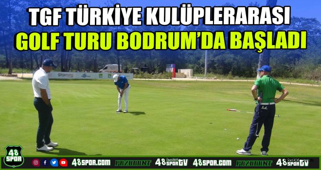 TGF Türkiye Kulüplerarası Golf Turu başladı