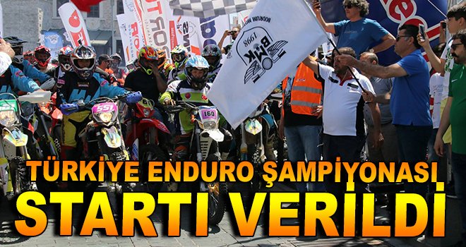 Türkiye Enduro Şampiyonası Startı Verildi