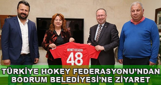 Türkiye Hokey Federasyonu'ndan Bodrum Belediyesi'ne Ziyaret