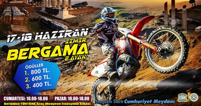 Türkiye Süper Enduro Şampiyonası Bergama'da